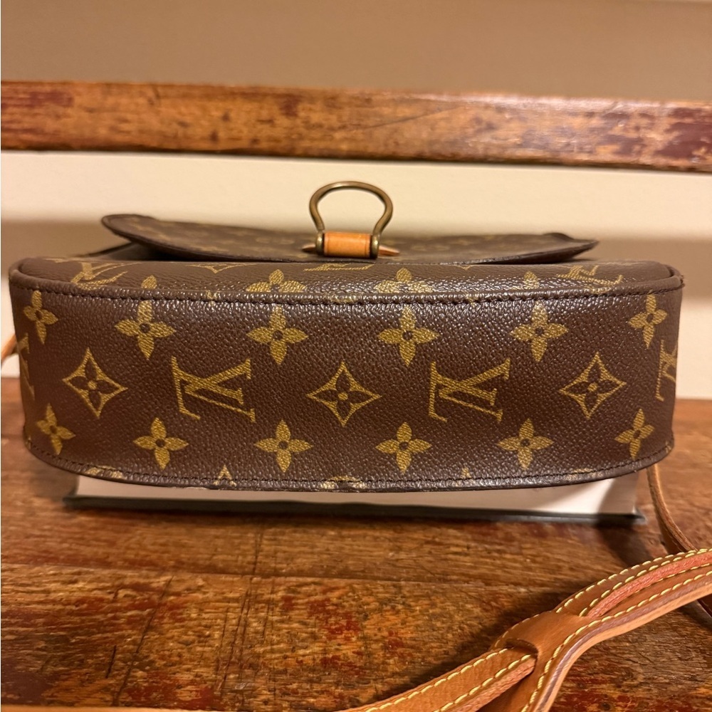 Louis Vuitton Monogram St. Cloud GM Crossbody Bag Purse Vintage LV Brown - Picture 7 of 16